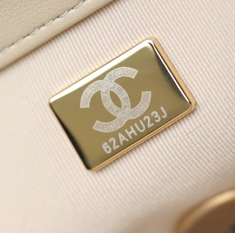 Chanel 19 Flap Bag Beige 30cm, Designer Handbags, Women’s Purse, luxury bags, Chanel bags - Image 9