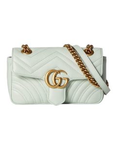 Gucci GG Marmont Matelasse Mini Bag Pale Green
