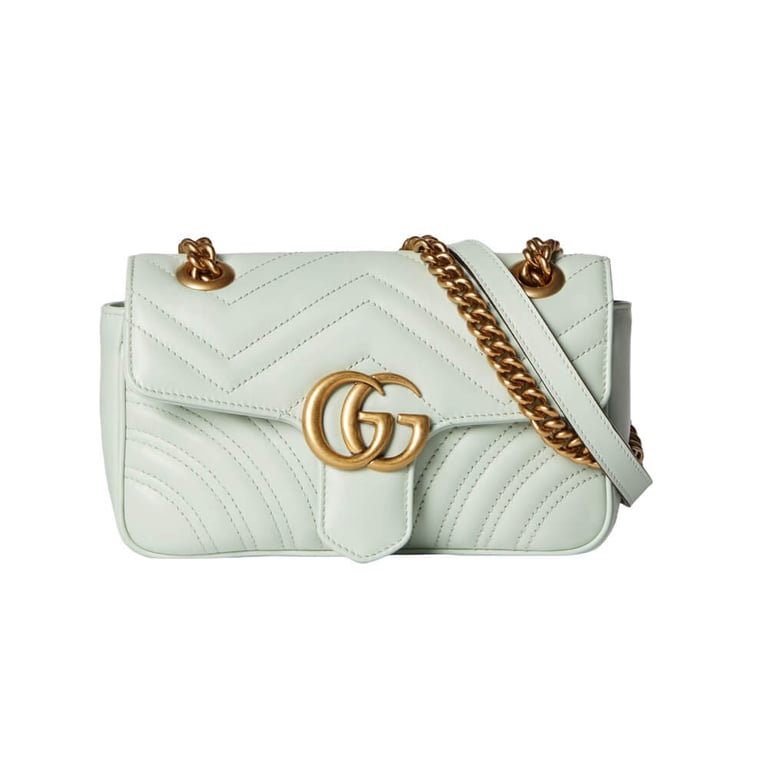Gucci GG Marmont Matelasse Mini Bag Pale Green