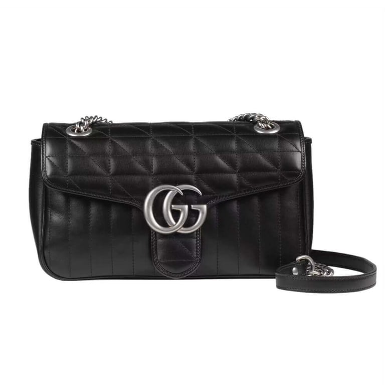 Gucci GG Marmont Small Shoulder Bag Black
