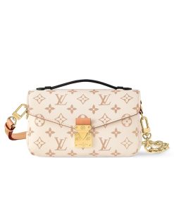 Louis Vuitton Pochette M Tis East West Monogram Canvas 21Cm M46914, Designer Handbags, Womens Purse, luxury bags