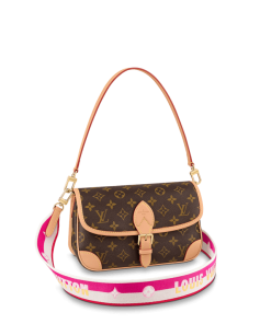Louis Vuitton Diane Fuchsia M46049, Designer Handbags, Womens Purse, luxury bags