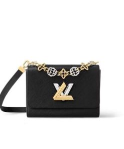 Master Craftsmanship Twist-Lock Shoulder Bag 23cm
