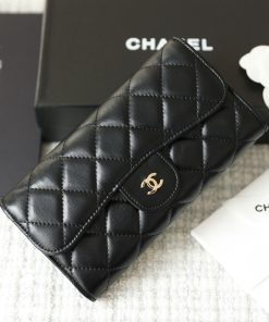 Alternative view of Premium Caviar Leather Flap Wallet