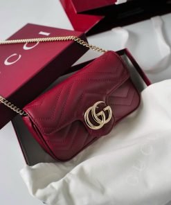 Alternative view of Signature Matelassé Chevron Flap Shoulder Bag 26cm