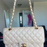 Timeless Diamond Quilted Double Flap Bag - Size 25 (Premium Caviar) photo review